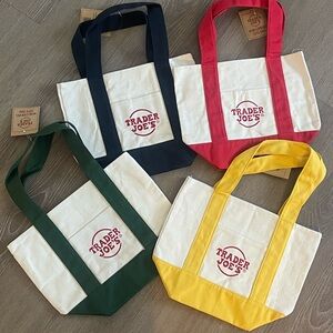 Trader Joe’s Mini Totes - Set of 4